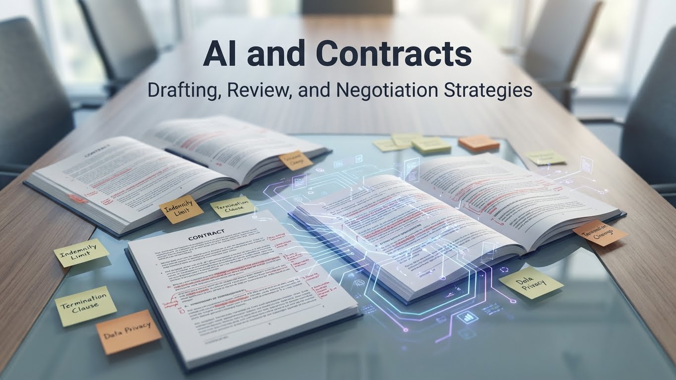 AI and Contracts: Drafting, Review, and Negotiation Strategies – 03/26 – 5:00 P.M. EST
